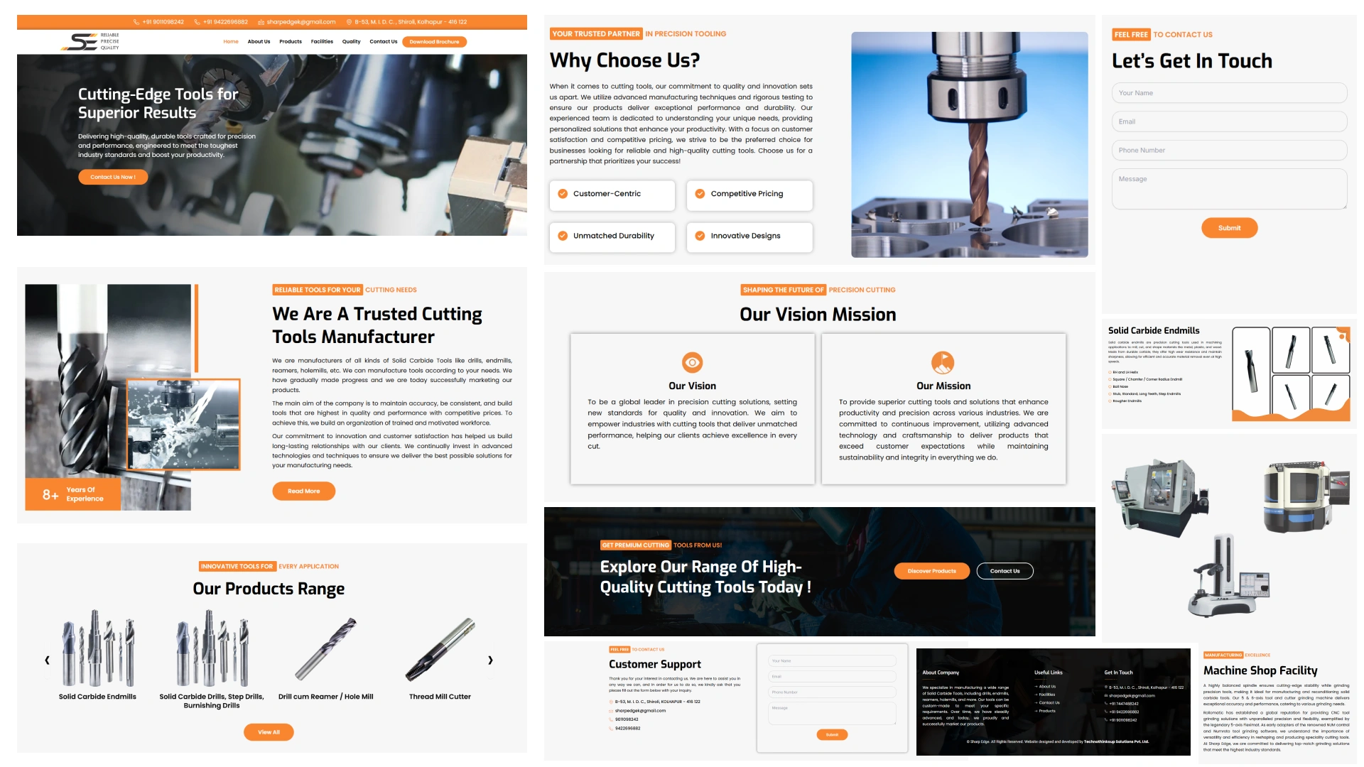 Sharp Edge Website